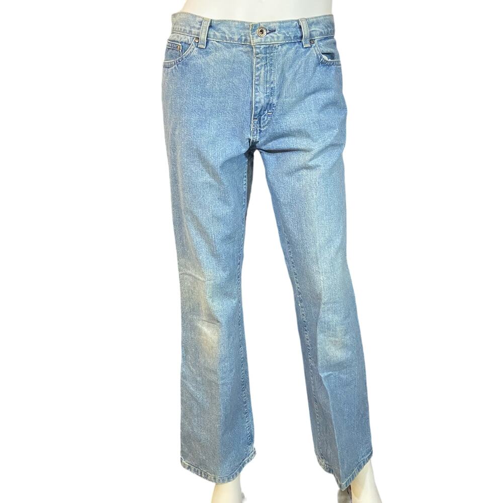 Y2K Vintage Tommy Hilfiger Bootcut Jeans Light Wash 100% Cotton
